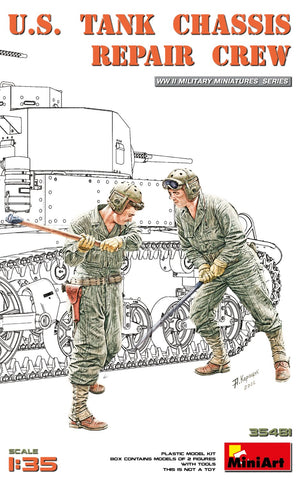 US Tank Chassis Repair Crew - 1:35 - MiniArt - 35481
