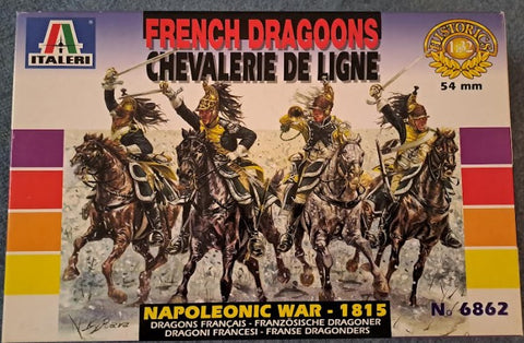 French Dragoons Chevalerie de Ligne - Italeri 6862 - 1:32- @