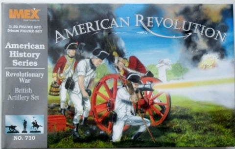 American History Series - Revolutionary War British Artillery set - Imex 710 1:32 - @