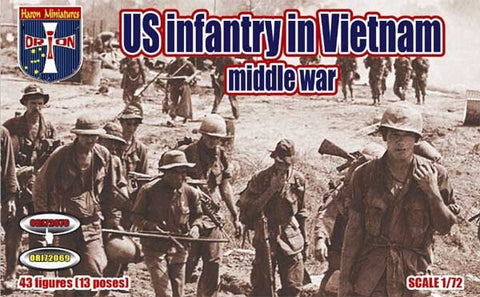 US infantry in Vietnam (middle war) - 1:72 - Orion - 72070