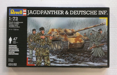 JagdPanther & Deutsche Inf. - 1:72 - Revell - 03152