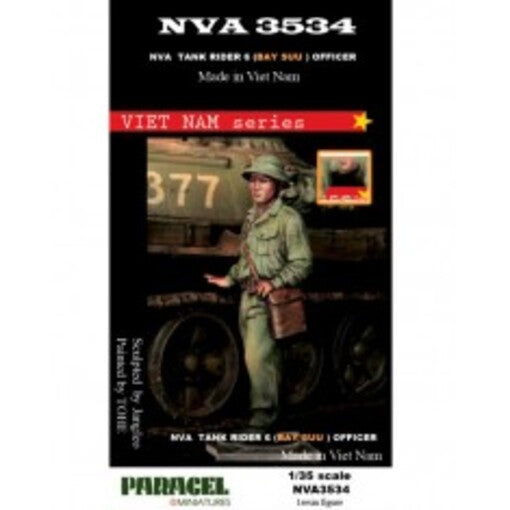 NVA Tank Rider Vol.6 - Officer Bay Suu Vietnam Series 1:35 Paracel NVA 3534