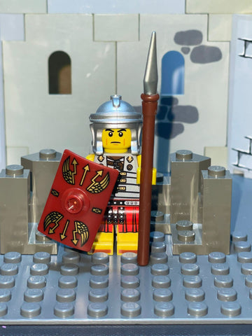 Roman Soldier - LEGO Series 6 (Minifigure with Stand and Accessories) - COL06-10