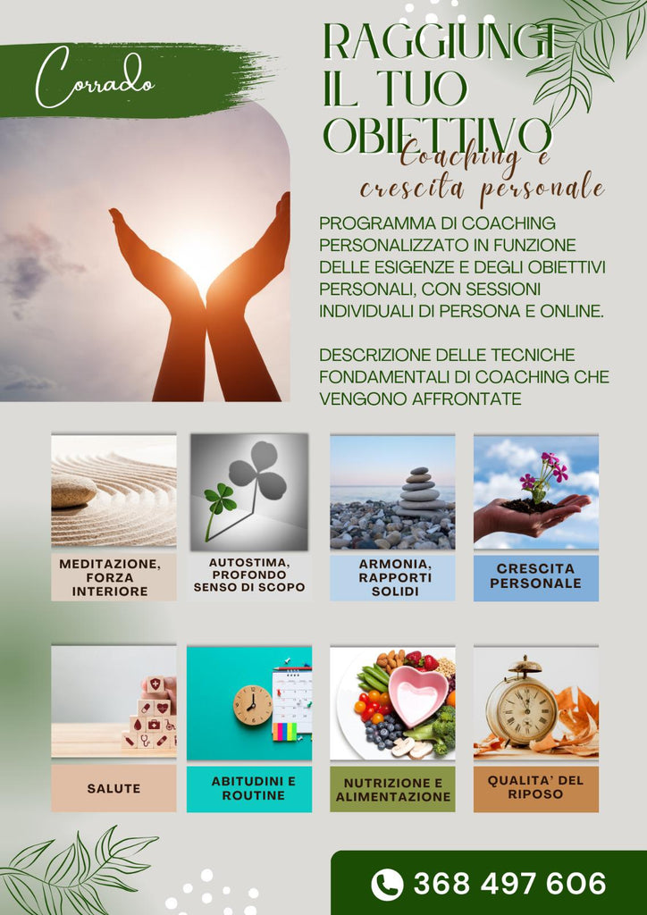 PROGRAMMA COACHING E CRESCITA PERSONALE