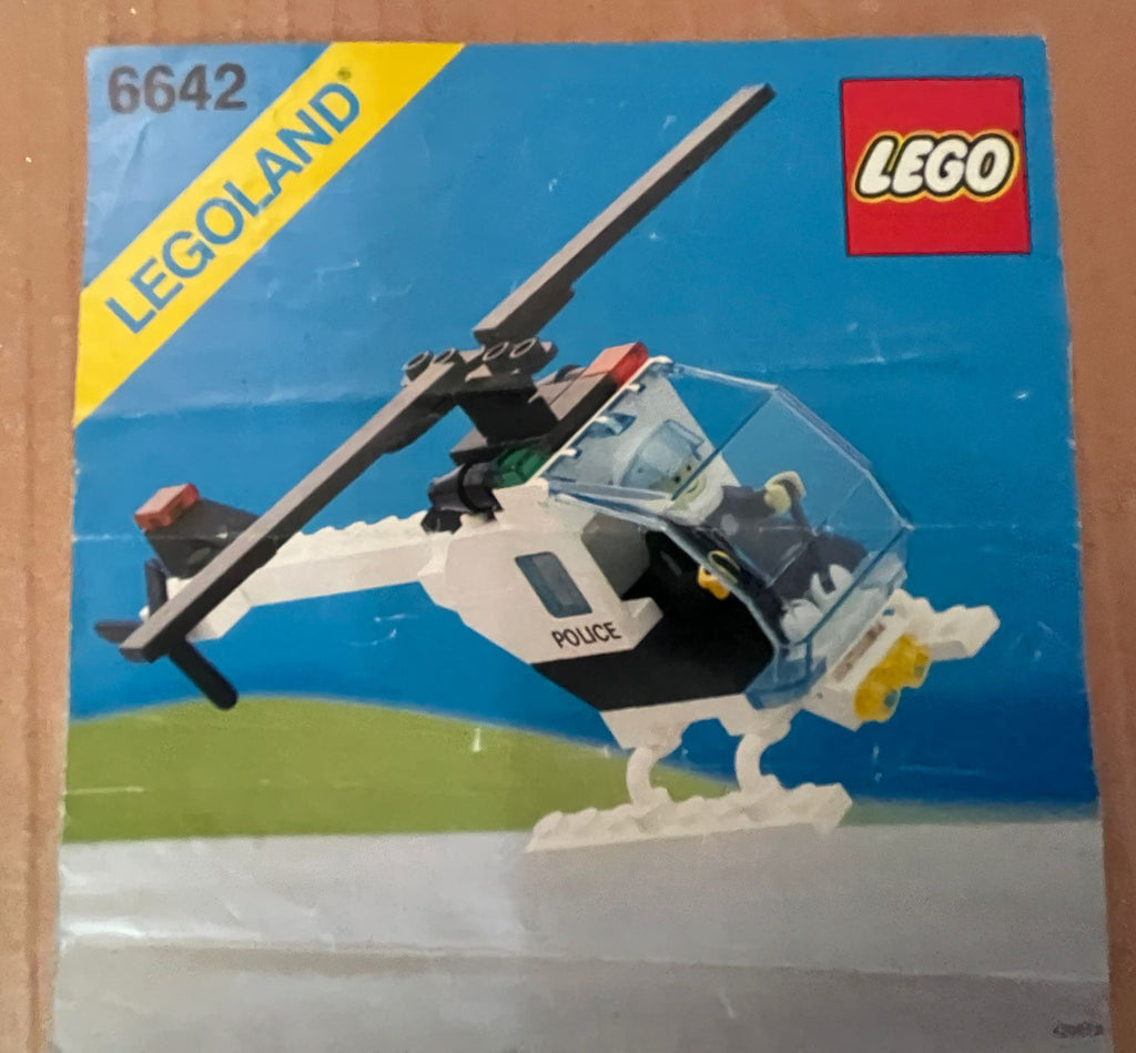 Police Helicopter - Anno 1988 - LEGO - 6642 - NO BOX