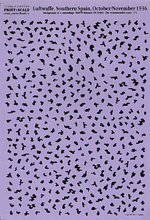 Camouflage mottle Luftwaffe - 1:72 - Print Scale - PSL001