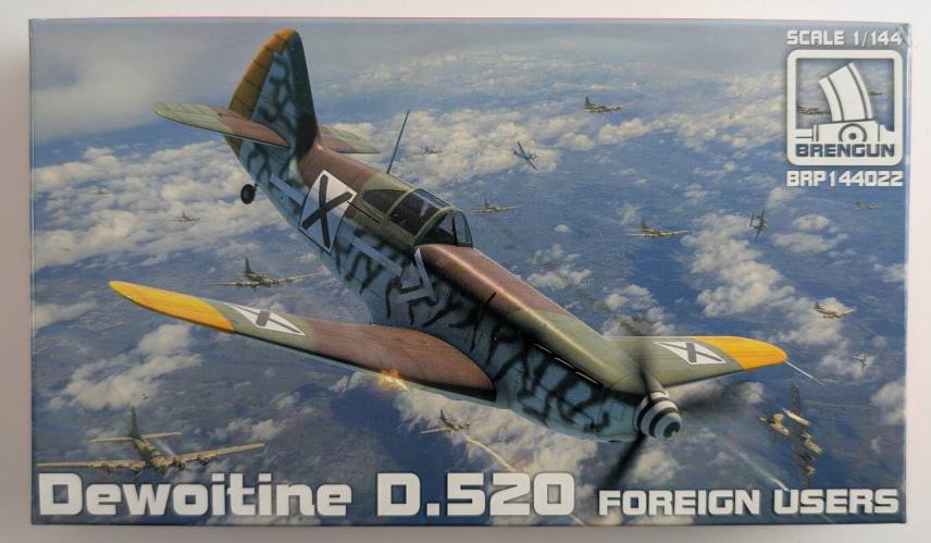 Dewoitine D.520 Foreign Users - 1:144 - Brengun - BRP144022