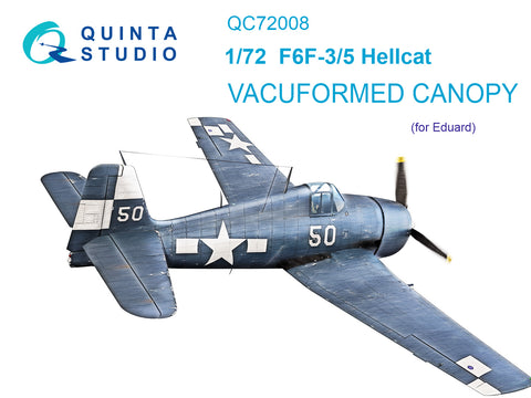 Grumman F6F-3/F6F-5 Hellcat - 1:72 - Quinta Studio - QC72008
