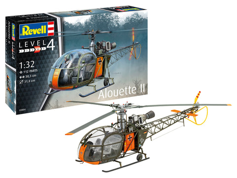 Alouette II - 1:32 - Revell - 3804