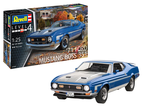 '71 Ford Mustang Boss 351 - Revell - RV7699 - 1:25