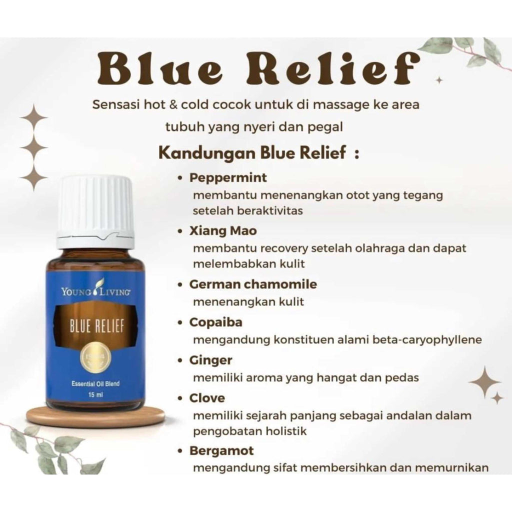 Oli Essenziali YOUNG LIVING - Rilievo Blu (Blue Relief) - 5ml - 43602
