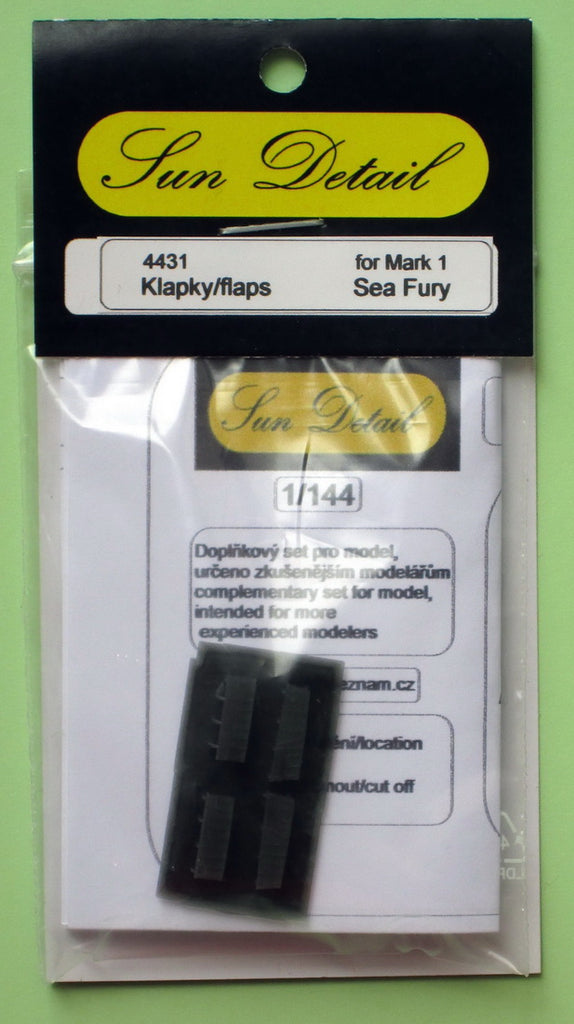Hawker Sea Fury flaps - 1:144 - Sun Details - SD-R4431 - @