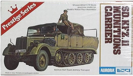 Sd.Kfz.11 Munitions Carrier - 1:72 - Aurora/ESCI - 6217