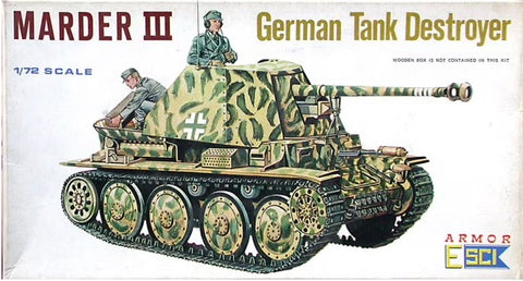 Marder III German Tank Destroyer - 1:72 - ESCI - 8010