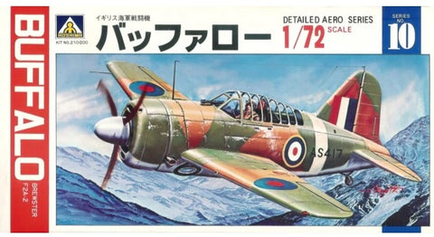Brewster F2A-2 Buffalo - 1:72 - Aoshima - 210-200