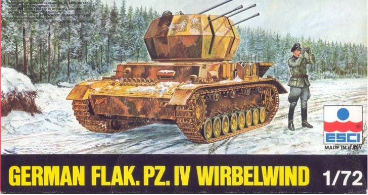 German Flakpanzer IV Wirbelwind - 1:72 - ESCI - 8063