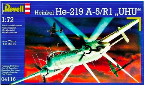 Heinkel He-219 A-5/R1 "Uhu" - 1:72 - Revell - 04116