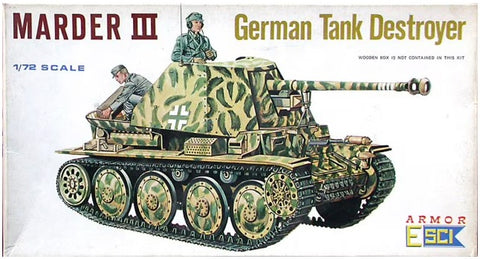Marder III German Tank Destroyer - 1:72 - ESCI - 8010