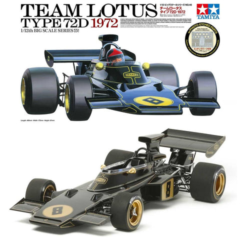 Team Lotus Type 72D 1972 - TA12046 - Tamiya - 1:12