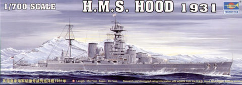 H.M.S. Hood 1931 - 1:700 - Trumpeter - 05741