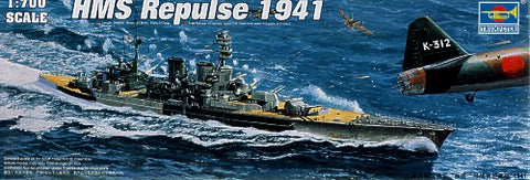 H.M.S. Repulse 1941 - 1:700 - Trumpeter - 05763