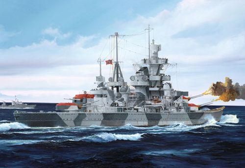 Admiral Hipper German Cruiser 1941 - 1:700 - Trumpeter - 05776