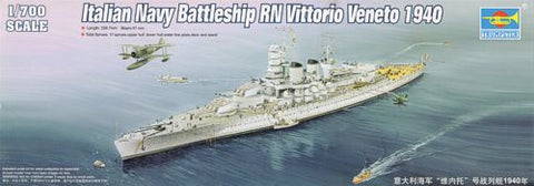 RN Vittorio Veneto 1940 Italian Navy Battleship - 1:700 - Trumpeter - 05779
