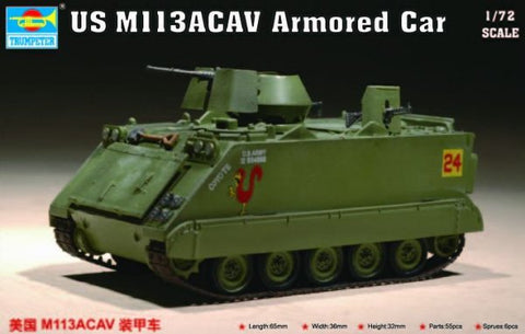 US M113 ACAV Amored Car - 1:72 - Trumpeter - 07237