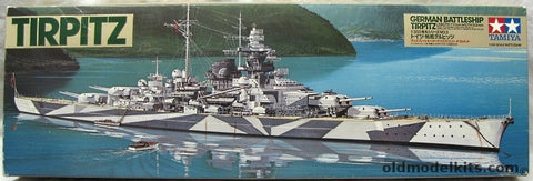 German Tirpitz Battleship + Eduard 53004 - 1:350 -  Tamiya - 78003