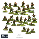 US Marines (WWII Pacific theatre US Marines) - 28mm - Bolt Action - WGB-AI-06 @