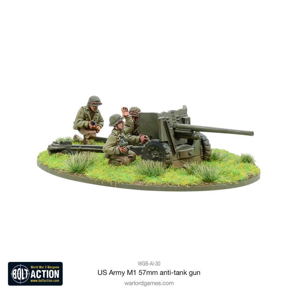 US Army M1 57mm Anti-Tank Gun - 28mm - Bolt Action - WGB-AI-30