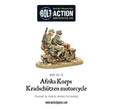 Afrika Korps Kradschutzen Motorcycle - 28mm - Bolt Action - WGB-AK-22