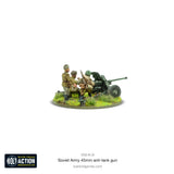 Soviet 45mm Anti-Tank Gun - 28mm - Bolt Action - WGB-RI-28 - UNPAINTED