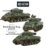 British Sherman V Troop - 28mm - Bolt Action - 402011011 @