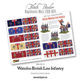 British line infantry Waterloo - 28mm - Black Powder - WGN-BR-12