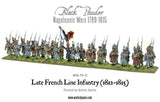 Napoleonic Late French Line Infantry (1812-1815) - 28mm - Black Powder WGN-FR-10