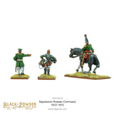 Napoleonic Russian command (1812-15) - 28mm - Black Powder - WGN-RUS-22