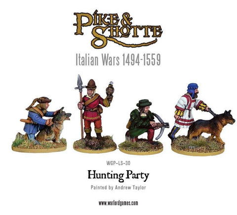 Landsknecht Hunting Party - 28mm - Pike & Shotte - WGP-LS-30
