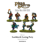Landsknecht looting party - 28mm - Pike & Shotte - WGP-LS-37