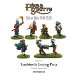 Landsknecht looting party - 28mm - Pike & Shotte - WGP-LS-37