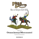 Ottoman Janissary Officers mounted - 28mm - Pike & Shotte - WGP-OT-50