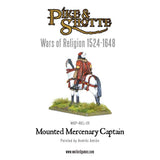 Mercenary Captain mounted (Wars Of Religion) - 28mm - Pike & Shotte - WGP-REL-20