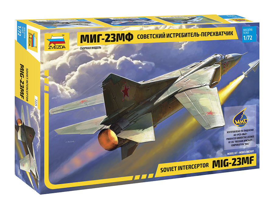 Mikoyan MiG-23MF - ZVE7225 - Zvezda - 1:72