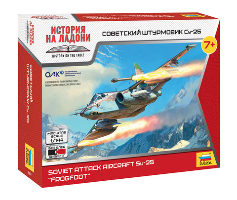 Sukhoi Su-25 Frogfoot - 1:144 - Zvezda - 7431