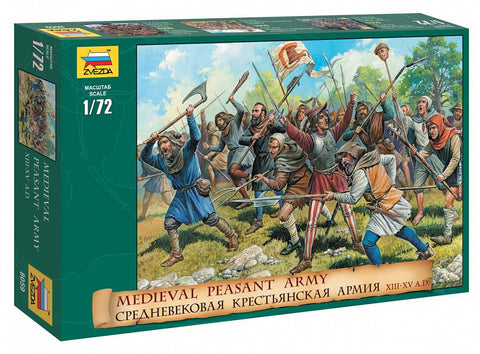 Medieval peasant army - 1:72 - Zvezda - 8059