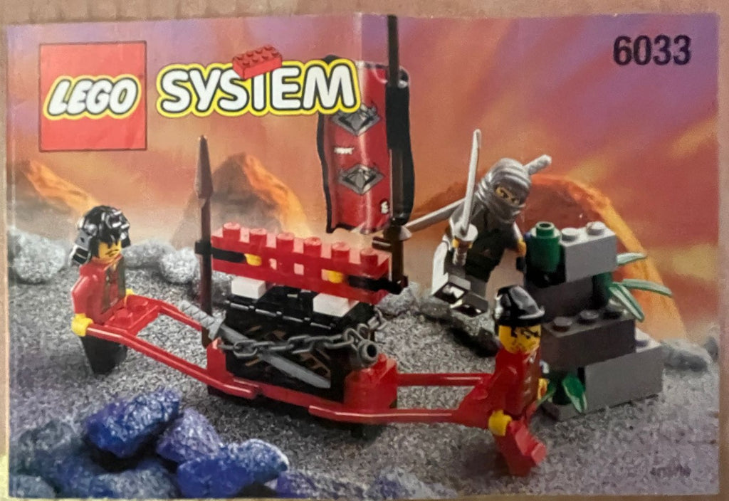 Treasure Transport - LEGO - 6033 - ANNO 1998 - NO BOX - USED