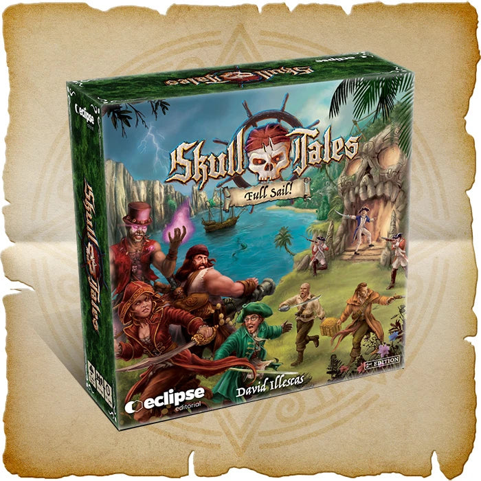 Skull Tales: Full Sail! - Boardgame - Draco Ideas - Eclipse