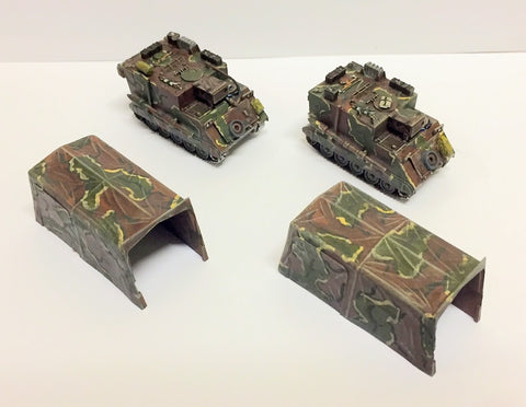 M113 Command + Tent x 2 - Roco - 1: 87 - Usa Nato Camo