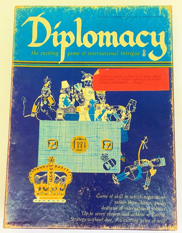 Diplomacy - the exciting game of international intrigue - BOARDGAME