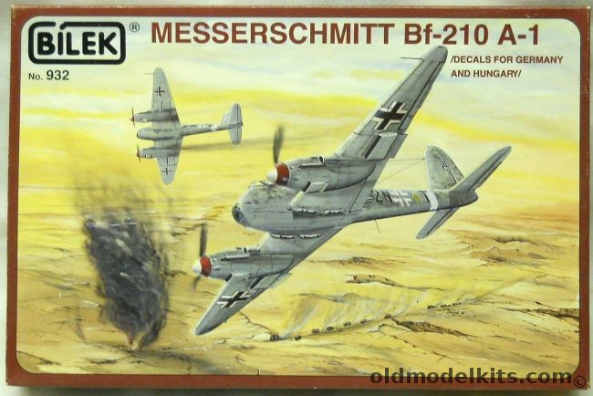 Messerschmitt Bf-210 A-1 - 1:72 - Bilek - 932